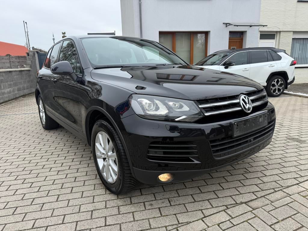 Touareg 3.0 TDI V6. Lichte vracht NEW NEW, Auto's, Volkswagen, Automaat, Stof, Zwart, Zwart