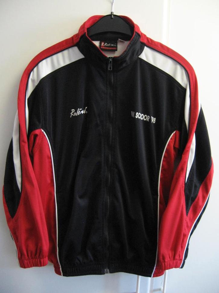 Zwart trainingspak van Rollini, maat 164, Enfants & Bébés, Vêtements enfant | Taille 164, Comme neuf, Enlèvement ou Envoi