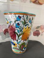 Vintage Italiaanse kleurrijke vaas, Ophalen of Verzenden