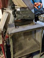 Zware plaatschaar op bijhorende voet - doe een goed bod!, Doe-het-zelf en Bouw, Werkbanken, Ophalen