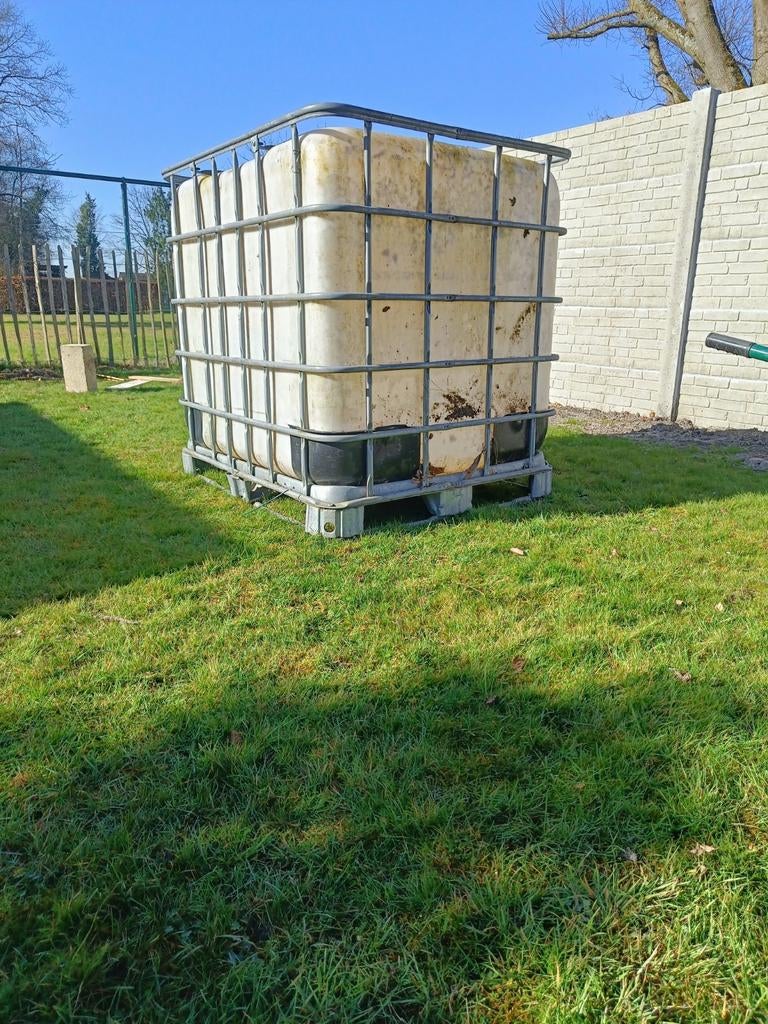Ibc op alu pallet, Jardin & Terrasse, Barils de pluie, Enlèvement