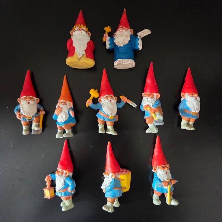 David de kabouter - diverse David kabouters, Verzamelen, Poppetjes en Figuurtjes, Gebruikt, Verzenden