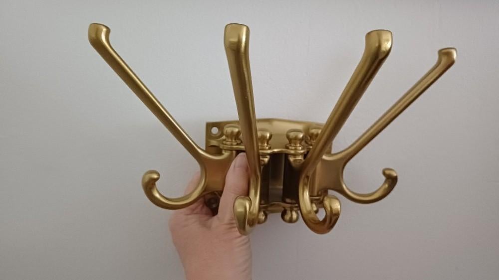 porte-manteau mural à bras mobiles (nouveau), Neuf, Enlèvement ou Envoi, Moins de 100 cm, Portemanteau mural