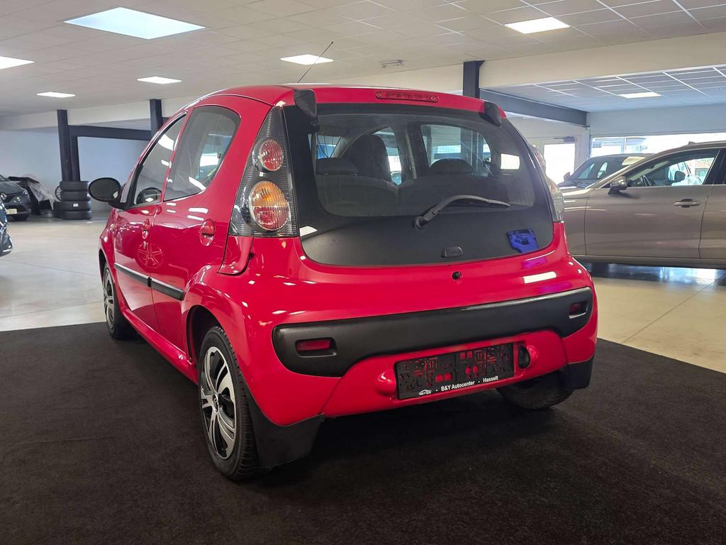Citroën C1 1.0i Benzine Seduction (bj 2008), Auto's, Voorwielaandrijving, Stof, Zwart, C1