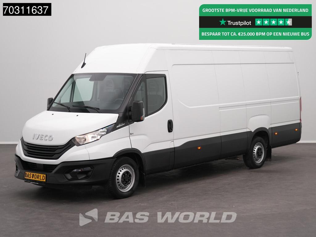 Iveco Daily 35S16 Automaat L3H2 160PK 3,5t Trekgewicht Airco, Automaat, Stof, Gebruikt, Euro 6