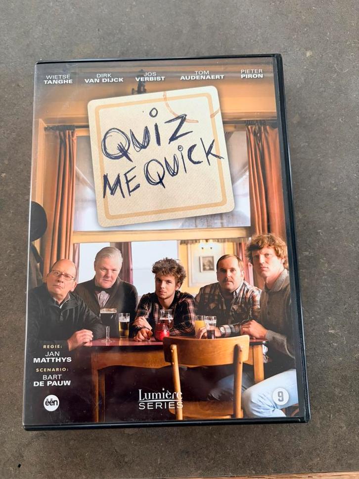 DVD box Quiz Me Quick, CD & DVD, DVD | TV & Séries télévisées, Comme neuf, Comédie, Coffret, À partir de 12 ans, Enlèvement ou Envoi
