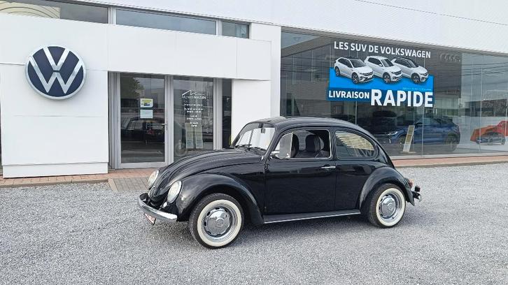 Cox Look 66, Autos, Volkswagen, Particulier, Coccinelle, Essence, 2 portes, Boîte manuelle, Noir, Noir, Cuir synthéthique, Enlèvement