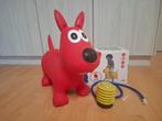 Opblaasbaar dier / opblaasdier - rood - hond - Hippy Skippy, Ophalen, Zo goed als nieuw