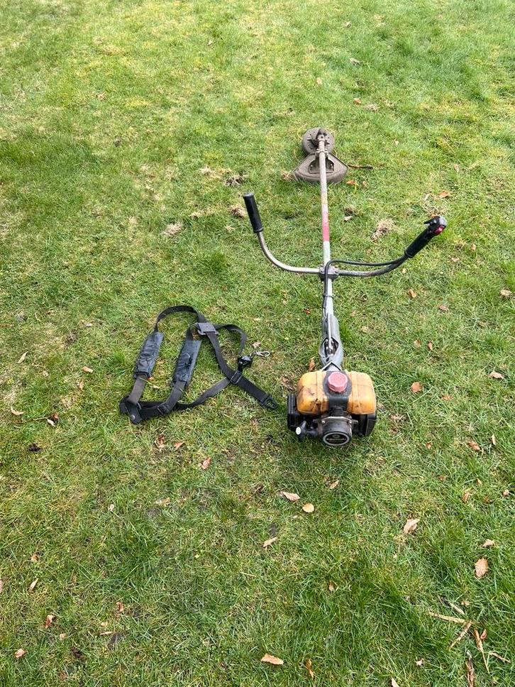 Kracthige Bosmaaier Kawasaki, Jardin & Terrasse, Débroussailleuses, Comme neuf, Essence, Enlèvement ou Envoi