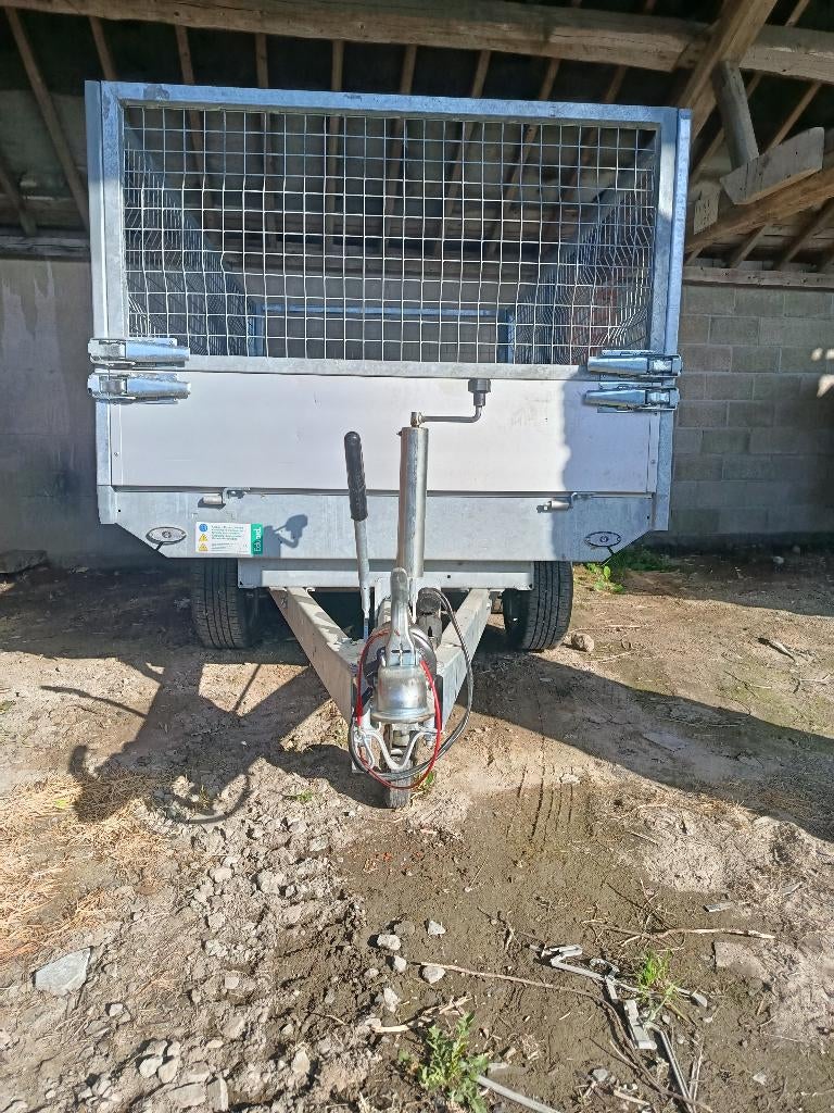 Remorque eduard 2 tonnes, Enlèvement, Comme neuf