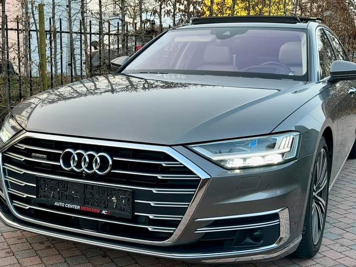 Audi A8 L 55 TFSI - FULL OPTION - AUDI ONDERHOUDEN, Auto's, Audi, Particulier, A8, Adaptive Cruise Control, Ophalen