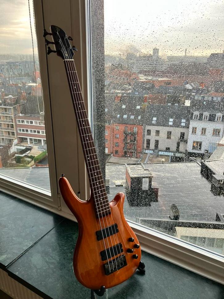 Spector NS95 5 string bass 90’s korea, Muziek en Instrumenten, Snaarinstrumenten | Gitaren | Bas, Gebruikt, Elektrisch, 5-snarig