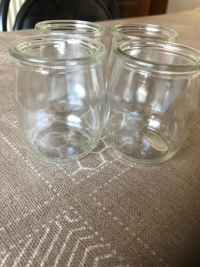 60 glazen yoghurtpotjes, Ophalen, Nieuw, Overige typen
