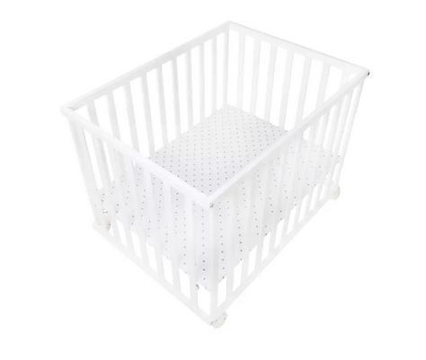 Park + bekleding, Kinderen en Baby's, Babyparken, Nieuw, Rechthoekig, In hoogte verstelbaar, Boxkleed, Wieltjes, Ophalen