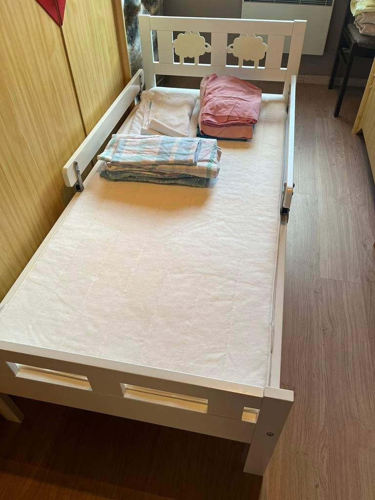 Peuterbed, Ophalen, Zo goed als nieuw, Wit