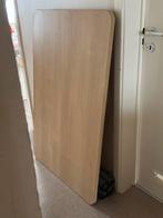 Table bois avec pied en métal, Maison & Meubles, 150 à 200 cm, 100 à 150 cm, Utilisé, Rectangulaire