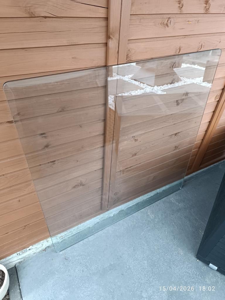 Glace table de salon ou autre, Enlèvement