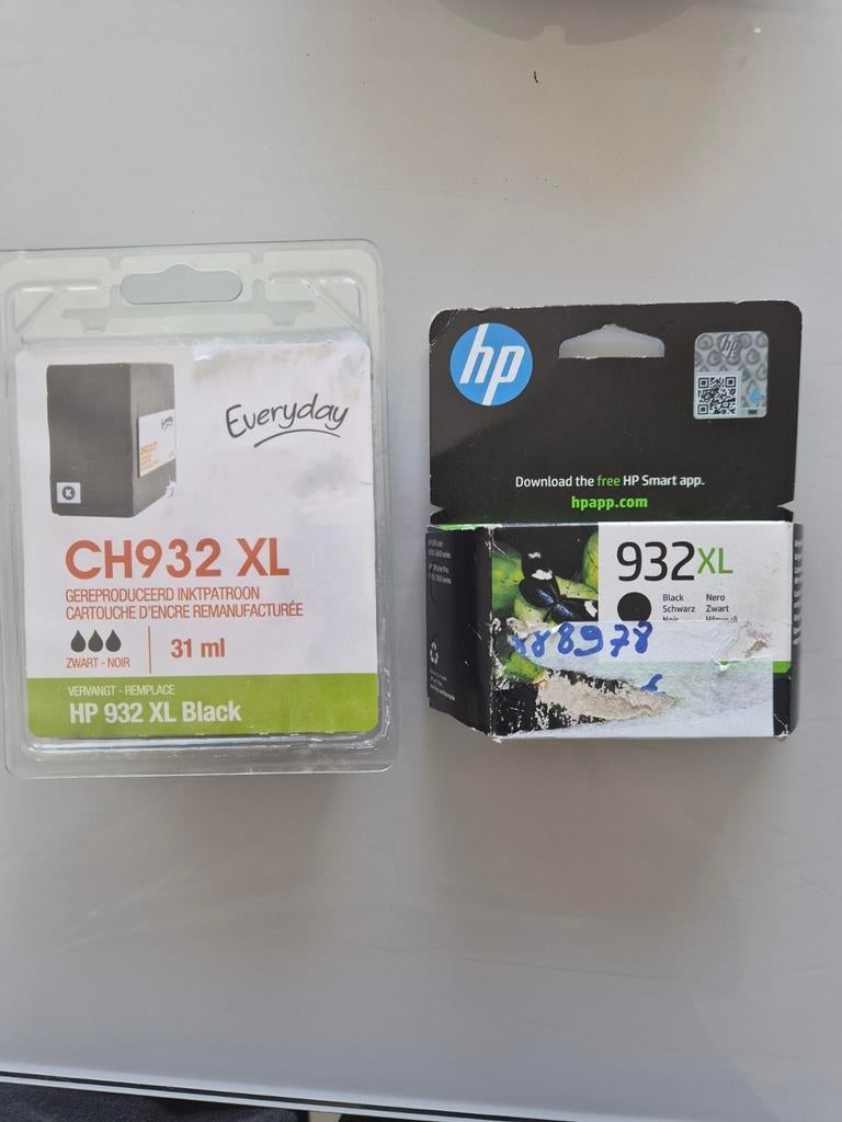 2 x Hp inkt patroon te koop BLACK, Ophalen