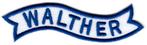 Walther stoffen opstrijk patch embleem #2, Collections, Vêtements & Patrons, Envoi, Neuf