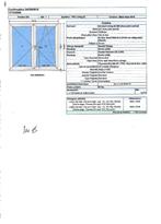 châssis double ouvrant pvc blanc neuf, Neuf, Double vitrage, 160 cm ou plus, 120 à 160 cm