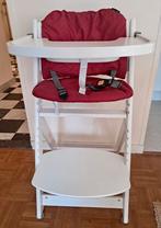 Chaise haute Bebeconfort Timba, bois, blanc, Enfants & Bébés, Chaises pour enfants, Enlèvement, Utilisé, Chaise évolutive