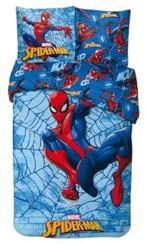 Spiderman Dekbedovertrek 140 x 200 cm Katoen - Urban Hero, Blauw, Dekbedovertrek, Nieuw, Ophalen of Verzenden