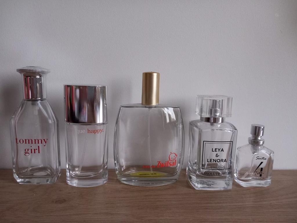 GRATIS lege parfumflesjes, Ophalen