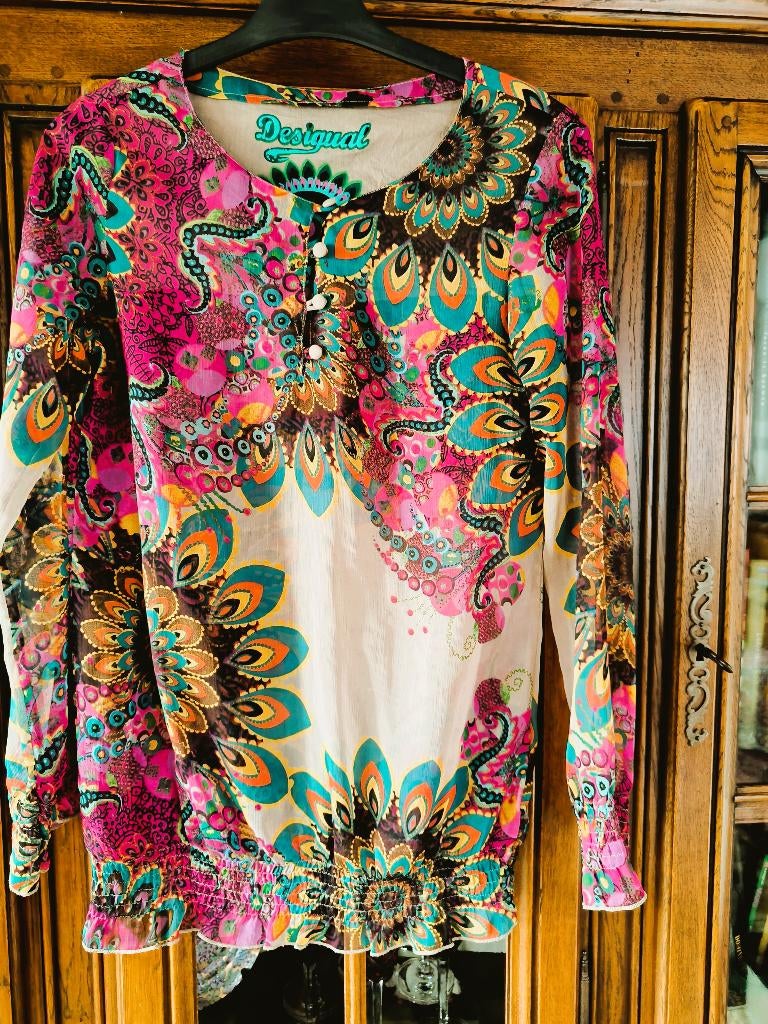 Bloes Desigual, Desigual, Ophalen, Zo goed als nieuw, Maat 38/40 (M)