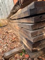 Gezaagde boom, schaaldelen, tropisch hardhout, Jardin & Terrasse, Poteaux, Poutres & Planches, Enlèvement, Comme neuf