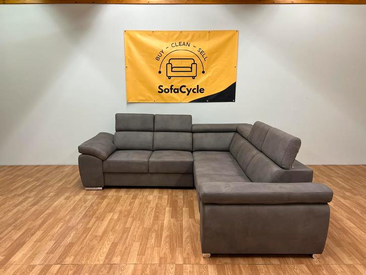 Bruine hoekzetel – Gloednieuw & Overstock Deal aan Spotprijs, Huis en Inrichting, Zetels | Voetbanken en poefs, Zo goed als nieuw