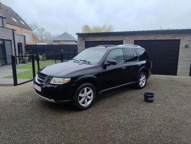 Saab 9.7X 5.3 V8 Lichte vracht 4x4 in Jet Black met LPG inst, Autos, Saab, Particulier, Saab 9-7X, 4x4, Airbags, Air conditionné