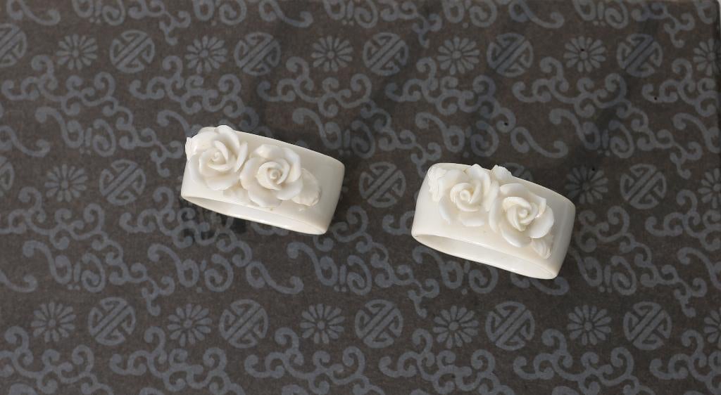 2 oude servetringen, Ophalen of Verzenden