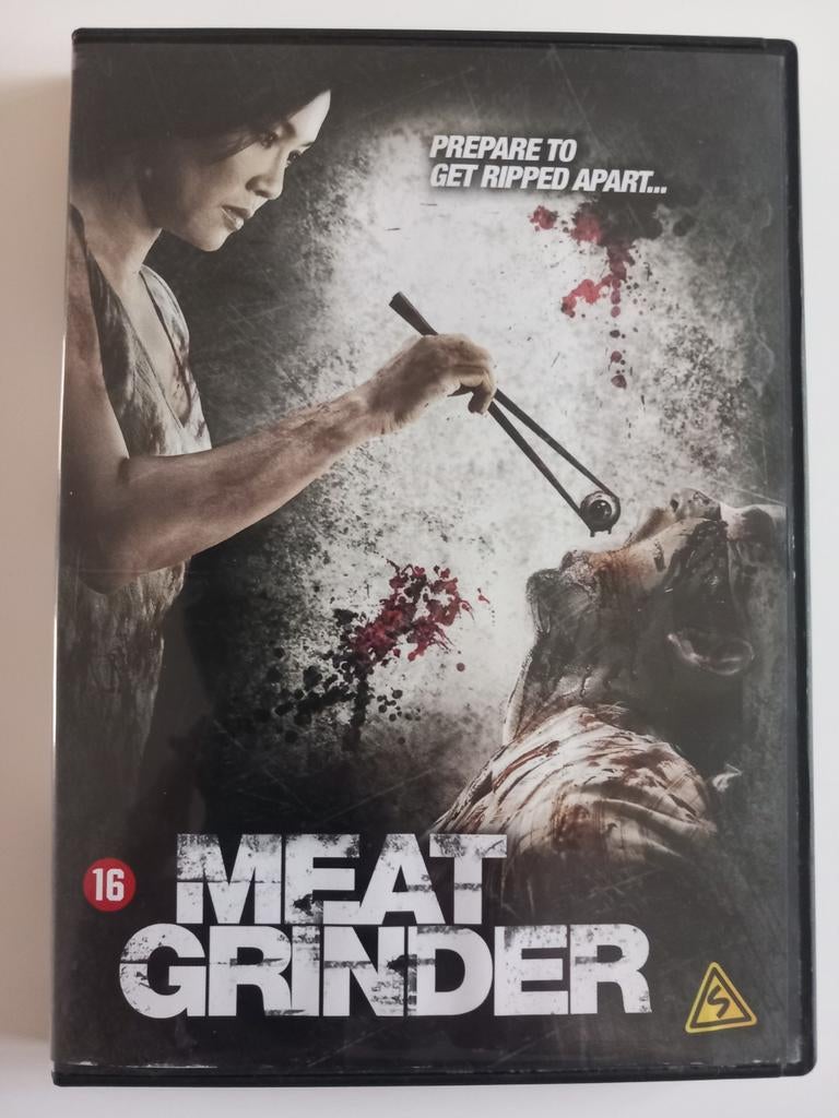 Dvd Meat Grinder (Originele Horrorfilm) ZELDZAAM, CD & DVD, DVD | Horreur, Enlèvement ou Envoi, Comme neuf, Gore