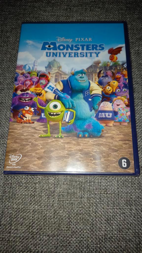 DVD Monsters University – Nieuw, Cd's en Dvd's, Dvd's | Tekenfilms en Animatie, Nieuw in verpakking, Ophalen of Verzenden