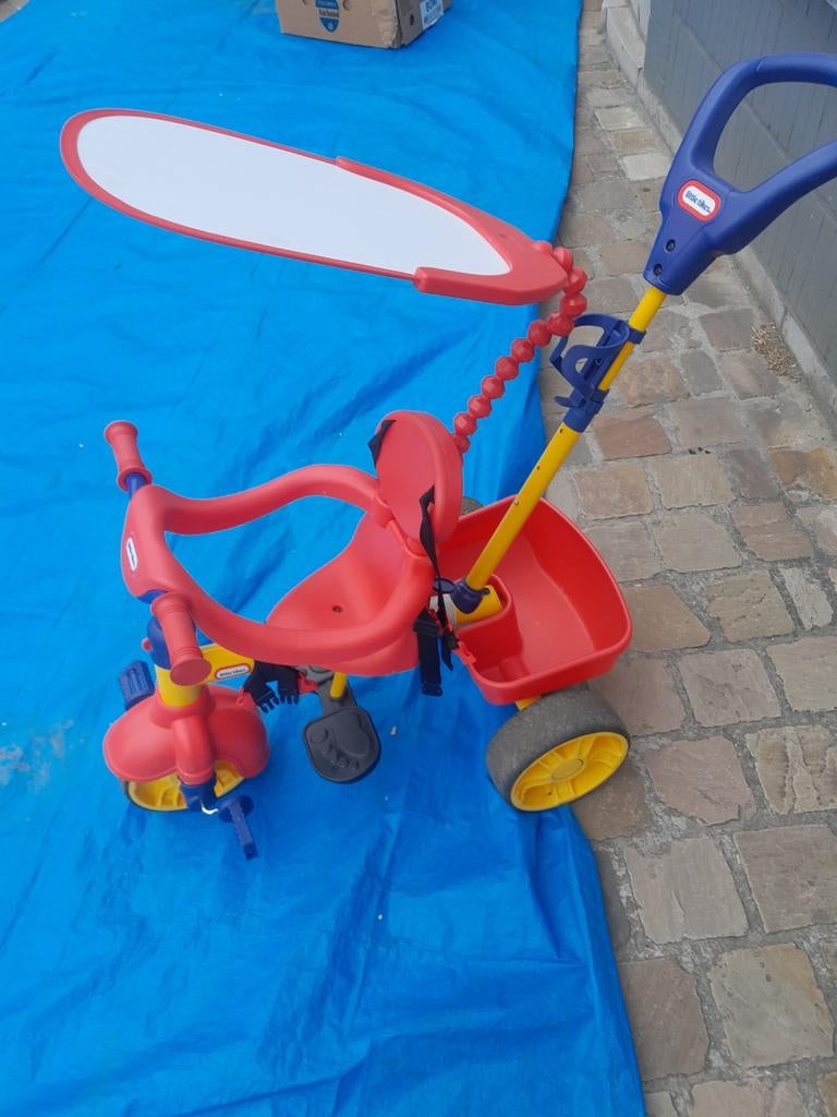 Driewieler little tikes, Enlèvement