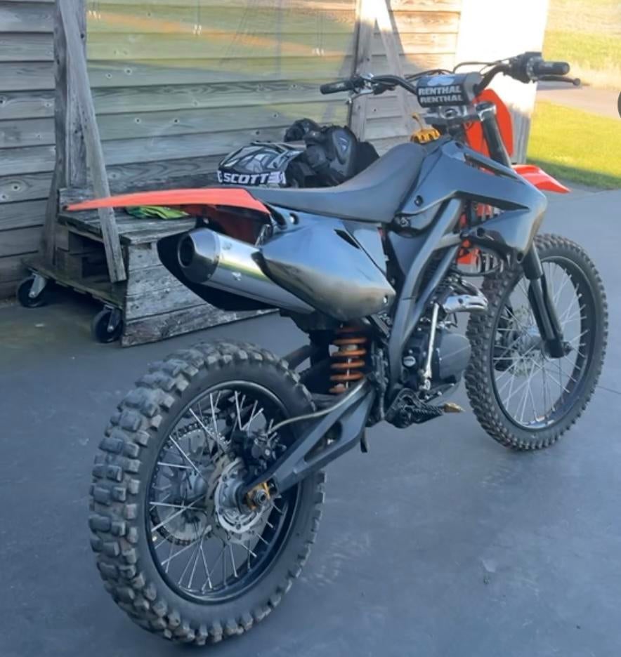 Crossmotor xmoto, Ophalen, Zo goed als nieuw