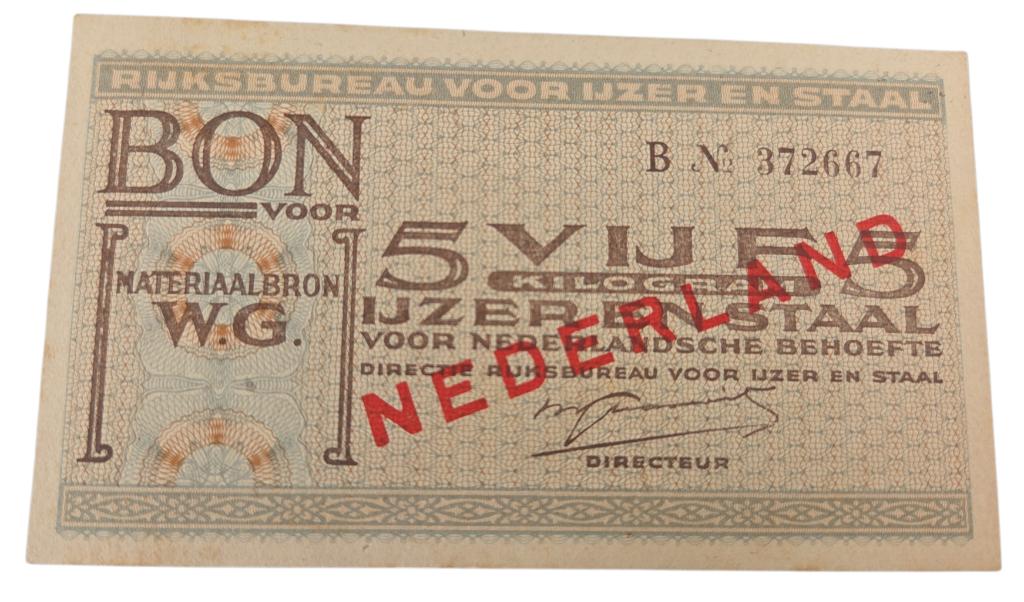 bonbonne en acier hollandaise de la Seconde Guerre 5 kilos, Enlèvement ou Envoi