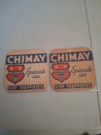 Anciens sous-verres à bière trappistes de Chimay, Collections, Marques de bière, Enlèvement ou Envoi