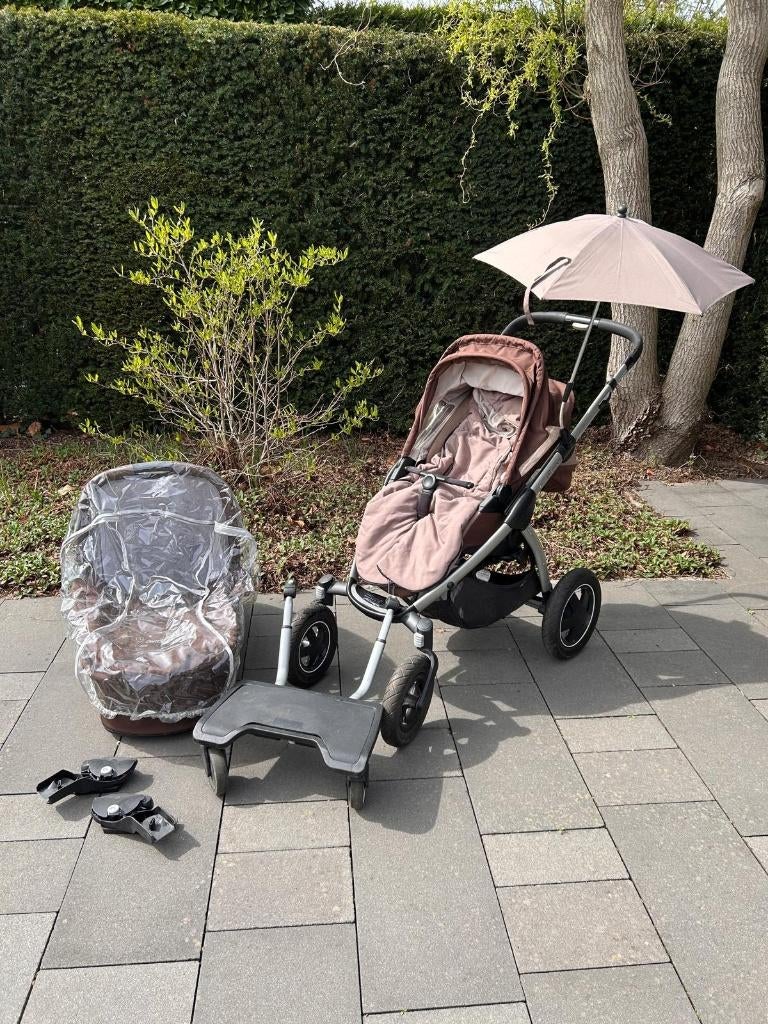 Maxi Cosi - Mura 4 Plus - kinderwagenset, Enfants & Bébés, Enlèvement, Utilisé, Maxi-Cosi, Couverture pieds