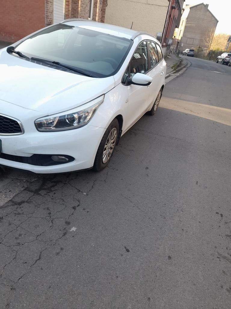 Kia ceed 14essence mod2014 euro5b vc ve rcd ja ac  6vts, Auto's, Kia, Euro 6, Wit, Bedrijf, 5 deurs