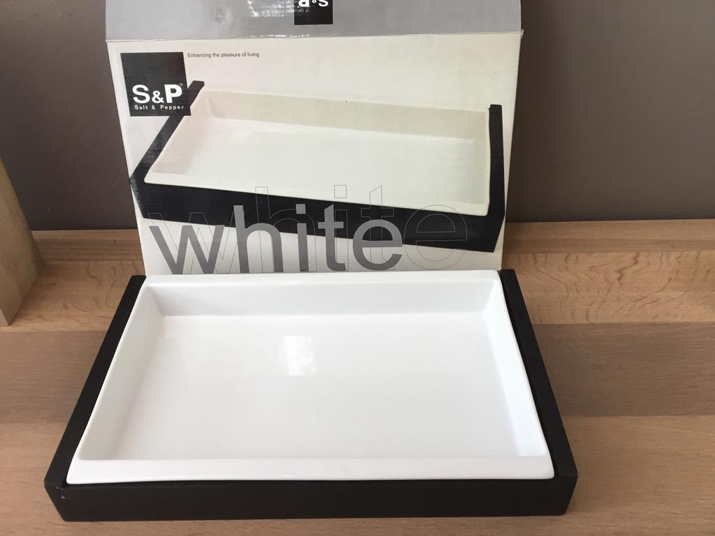 Salt & pepper, s&p, serveerschotel, Huis en Inrichting, Ophalen of Verzenden, Zo goed als nieuw