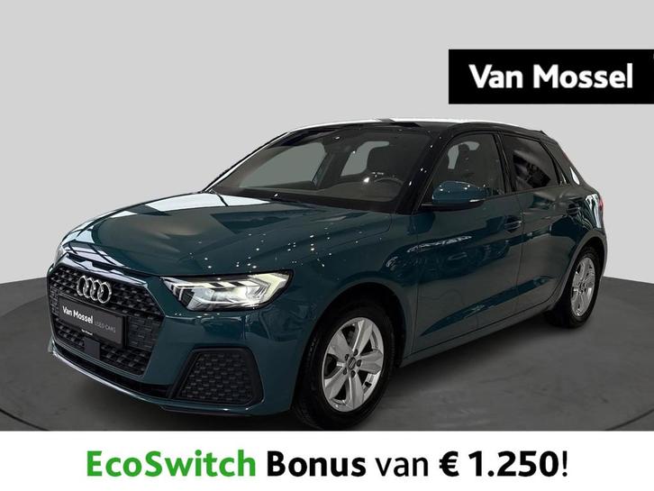 Audi A1 Sportback, Auto's, Audi, Bedrijf, Te koop, A1, Benzine, Stadsauto, 5 deurs, Automaat, Groen, Zwart, Stof, Voorwielaandrijving