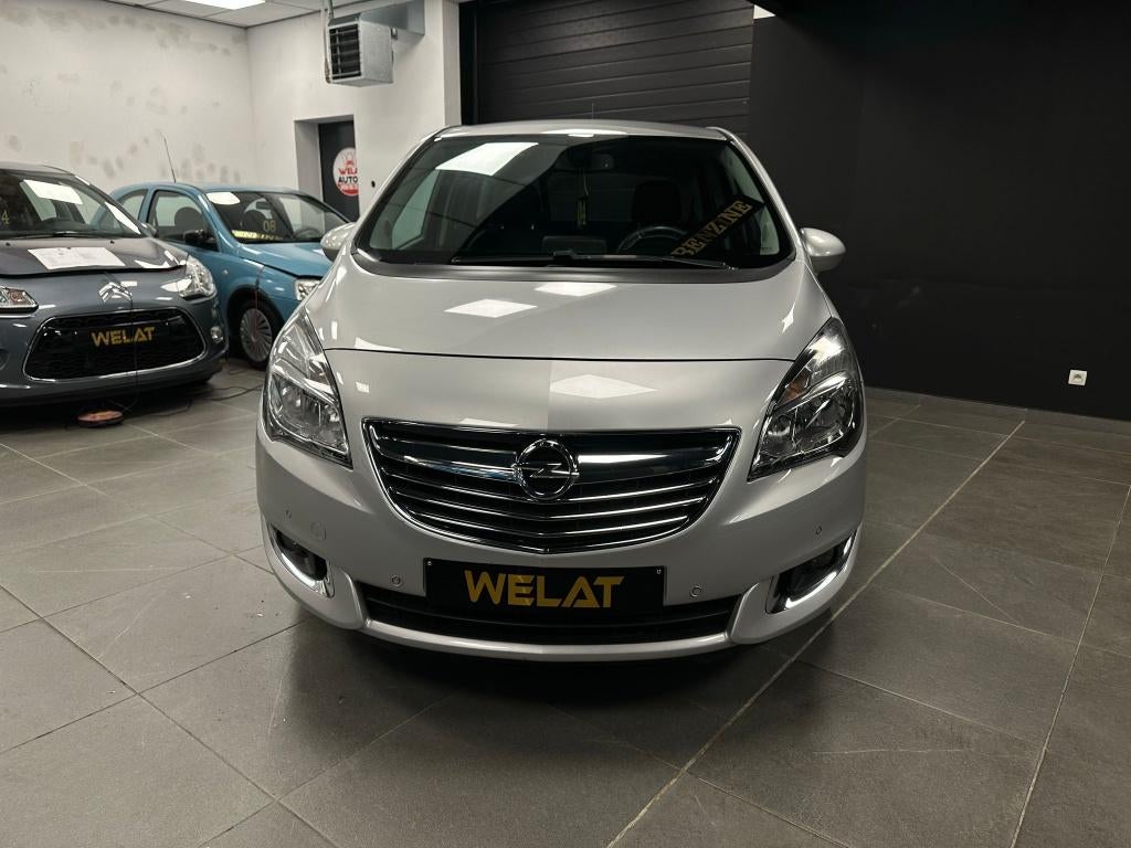 OPEL MERIVA TURBO BENZINE 2016/EURO 6/TOP STAAT, Bluetooth, 139 g/km, Euro 6, Zwart