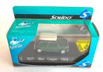Mini Cooper Racing Green – wit dak Solido # 1821., Hobby en Vrije tijd, Modelauto's | 1:43, Ophalen of Verzenden, Zo goed als nieuw