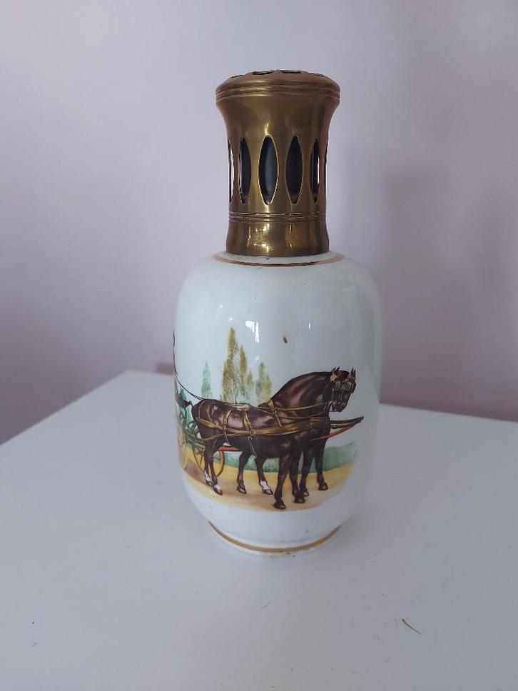 Berger lamp in aardewerk van Gien, Huis en Inrichting, Woonaccessoires | Overige, Gebruikt, Steen/keramiek, Meerkleurig, Overige stijlen