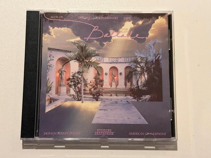 Jackson Berkey – Ballade, CD & DVD, CD | Classique, Utilisé, Enlèvement ou Envoi