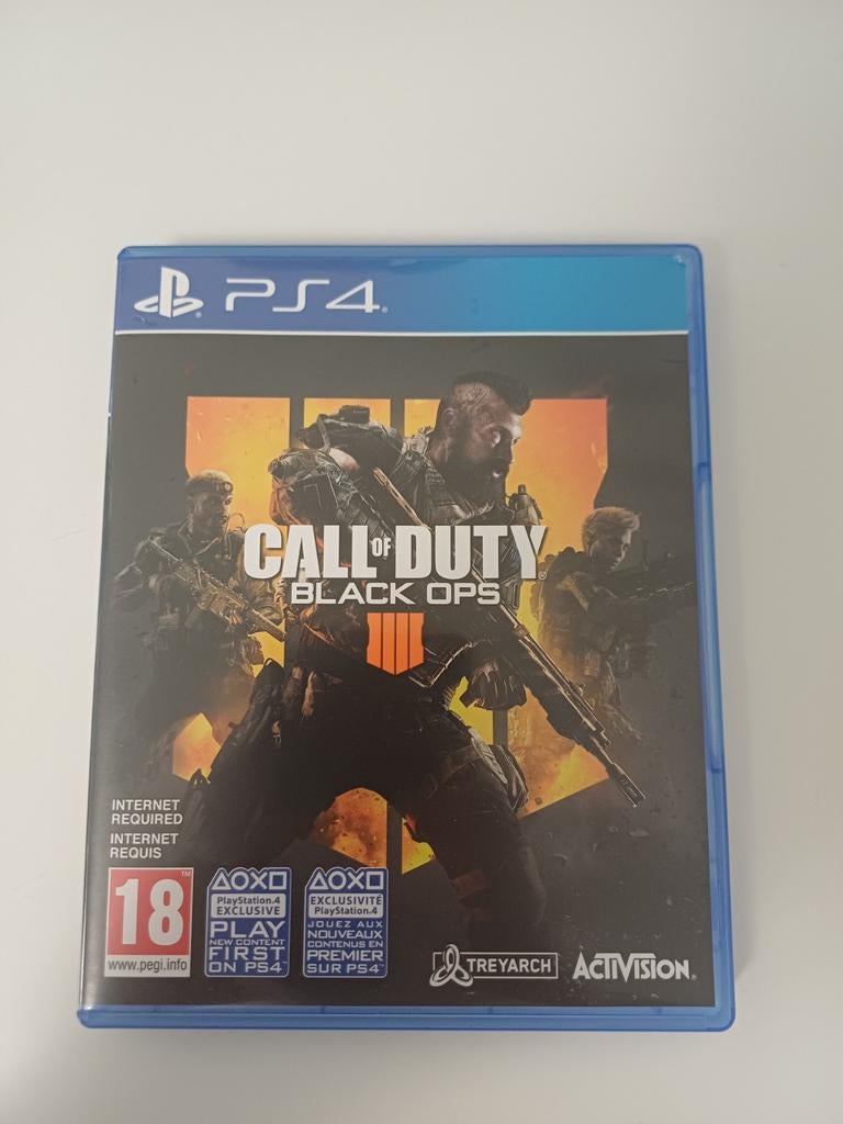 Call of Duty : Black Ops 4, Consoles de jeu & Jeux vidéo, Jeux | Sony PlayStation 4, Shooter, À partir de 18 ans, Virtual Reality