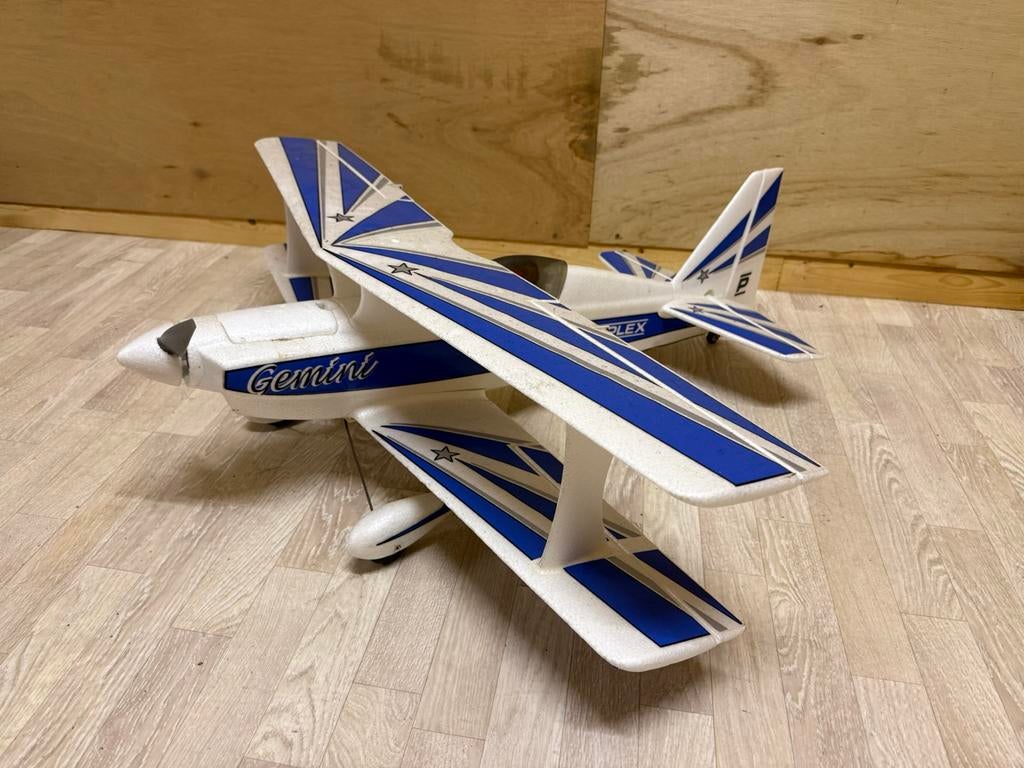 Gemini Multiplex te koop in pakket, Hobby en Vrije tijd, Modelbouw | Radiografisch | Vliegtuigen, Ophalen, Zo goed als nieuw