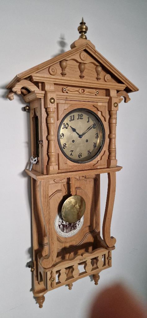 Wandklok, Huis en Inrichting, Woonaccessoires | Klokken, Gebruikt, Wandklok, Analoog, Ophalen