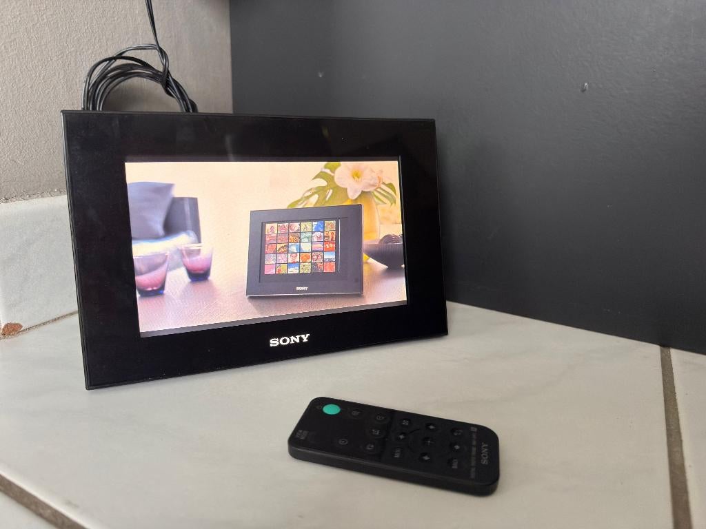 digitaal fotokader Sony met ingang sd kaarten..., Audio, Tv en Foto, Foto | Digitale fotokaders, Ophalen